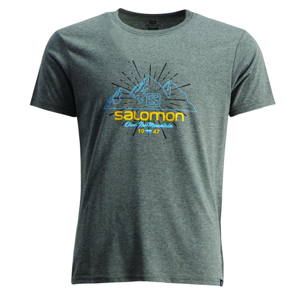 Kids\' Salomon ATLAS SS B T Shirts Black | ZSNQCX-731