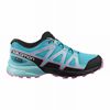 Kids' Salomon SPEEDCROSS CLIMASALOMON WATERPROOF Trail Running Shoes Rose / Black | YXIRNC-374