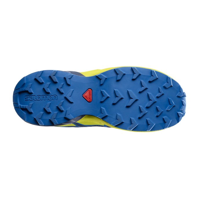 Kids' Salomon SPEEDCROSS J Trail Running Shoes Navy | SRLBDX-579