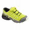 Kids' Salomon SPEEDCROSS Trail Running Shoes Green / Black | GNAHXD-837