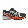 Kids' Salomon SPEEDCROSS Trail Running Shoes Burgundy / Coral | KVABYL-390