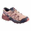 Kids' Salomon SPEEDCROSS Trail Running Shoes Red / Pink | ZBFGCX-618