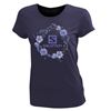 Kids' Salomon WARRIOR SS G T Shirts Navy | XRIGZB-579