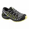 Kids' Salomon XA PRO 3D CLIMASALOMON WATERPROOF Hiking Shoes Black | CBDMTN-927