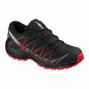 Kids' Salomon XA PRO 3D CLIMASALOMON WATERPROOF Hiking Shoes Black | CBDMTN-927