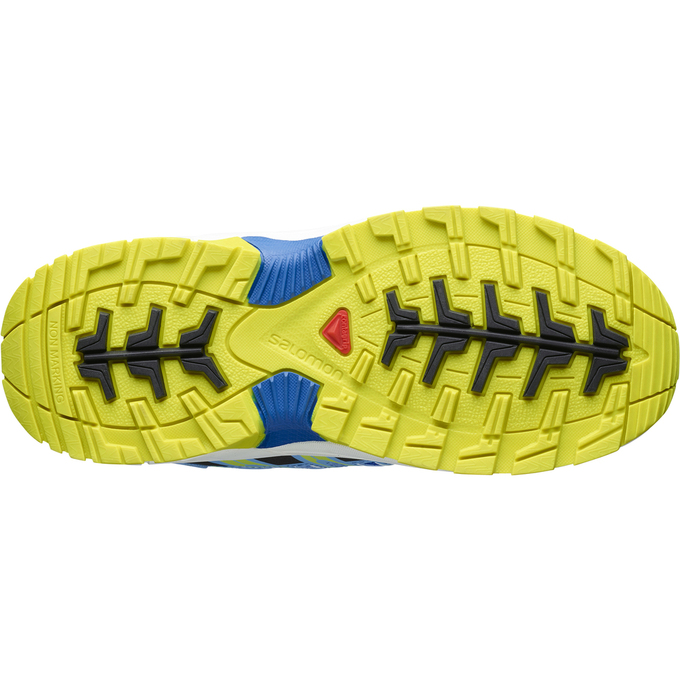Kids' Salomon XA PRO 3D J Trail Running Shoes Blue | IGCBUO-679
