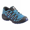 Kids' Salomon XA PRO 3D J Trail Running Shoes Blue Indigo / Blue | LFHBKY-078