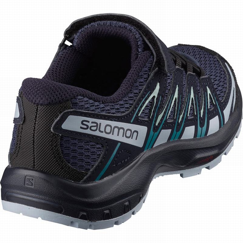 Kids' Salomon XA PRO 3D K Hiking Shoes Blue Indigo / Blue | BMYHIZ-968