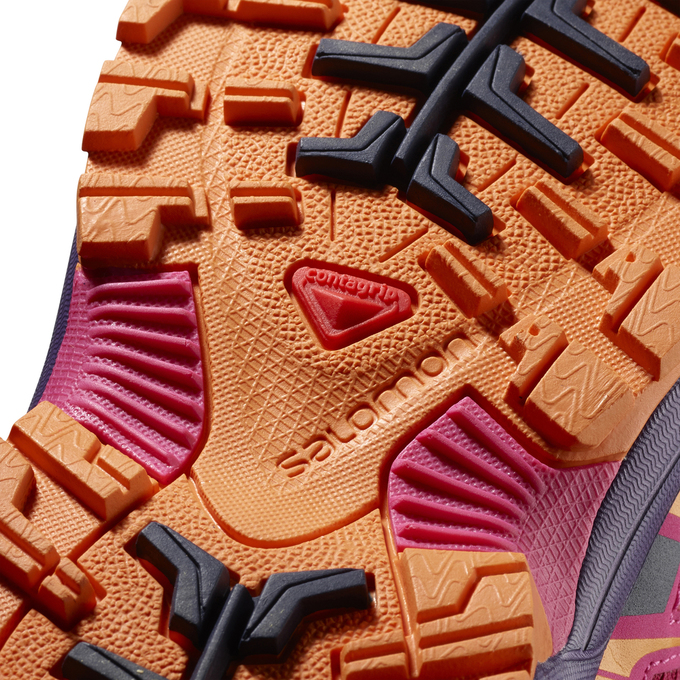 Kids' Salomon XA PRO 3D K Trail Running Shoes Orange | FSOQPE-529