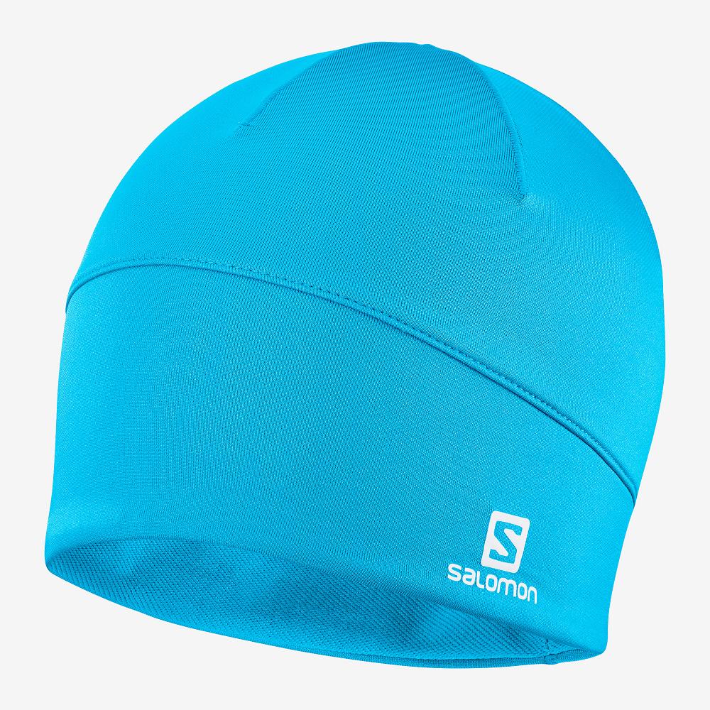 Men's Salomon ACTIVE Headwear Blue | CJTLIW-634