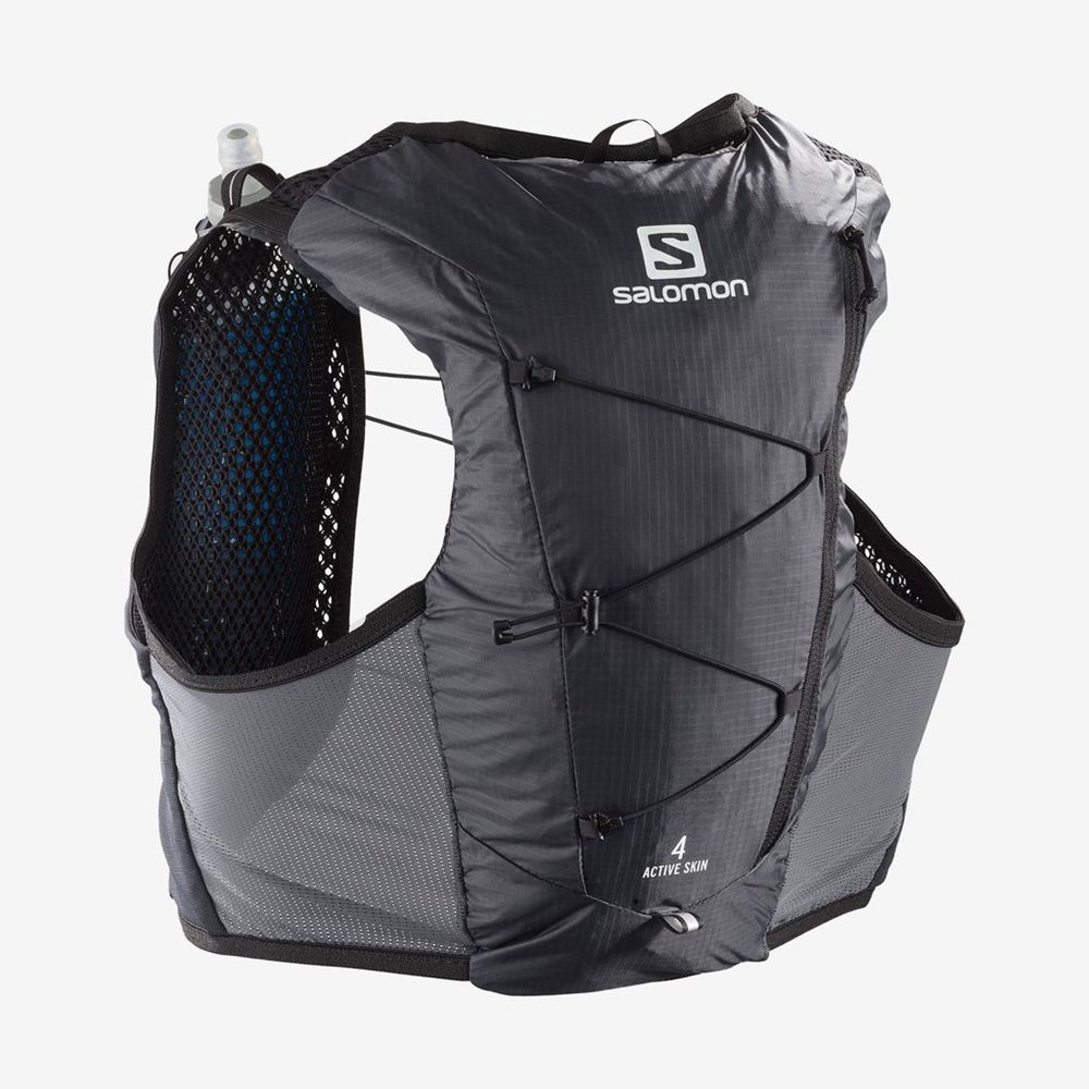 Men's Salomon ACTIVE SKIN 4 SET Packs Blue | YZNMIA-628