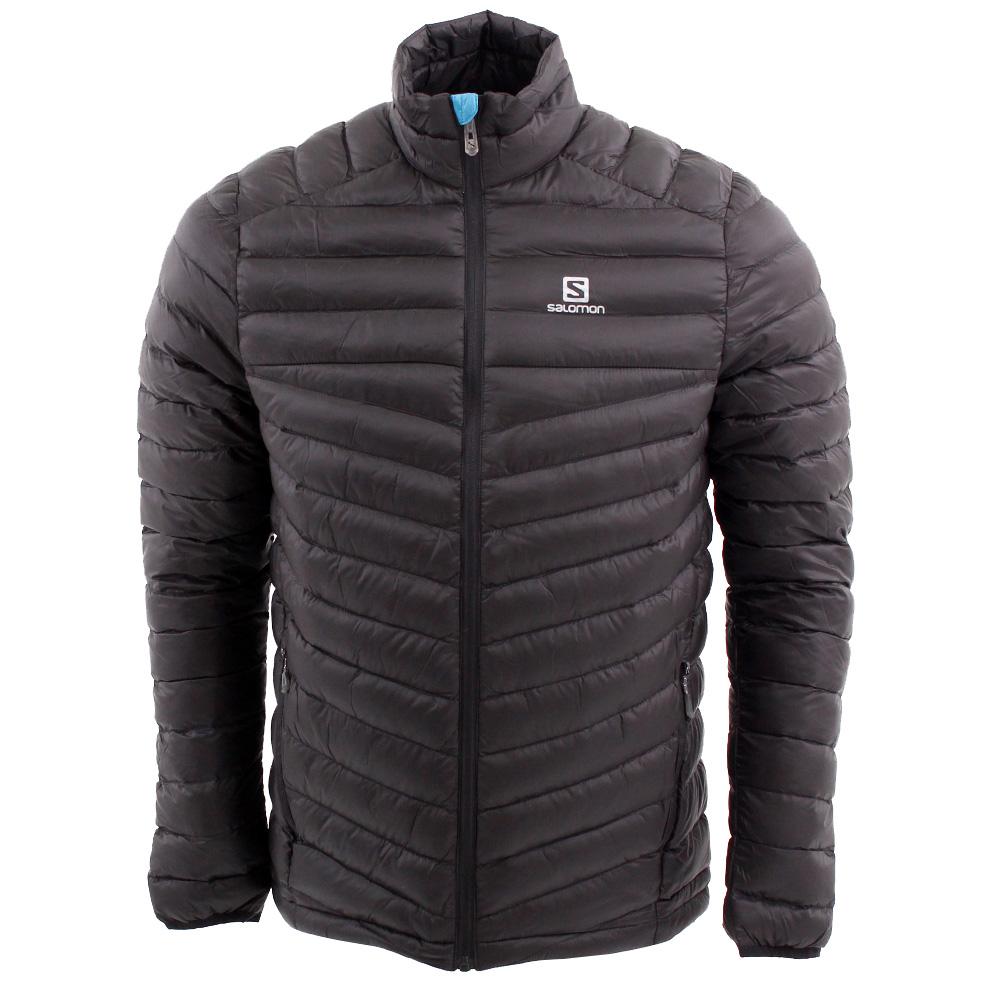 Men\'s Salomon AGENTA JKT M Jackets Black | GKTYIA-783