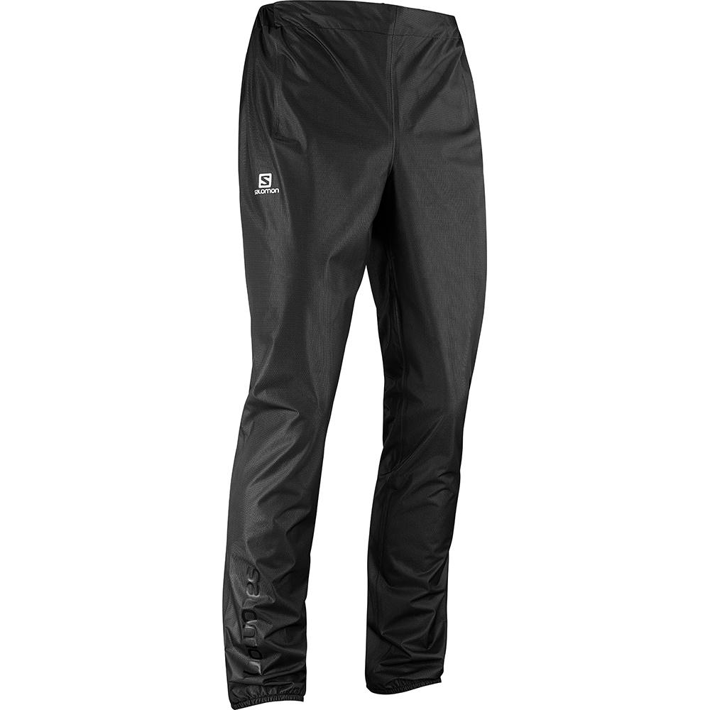 Men\'s Salomon BONATTI RACE WP M Pants Black | OFYVHK-207