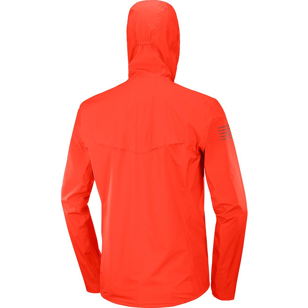 Men's Salomon BONATTI WP JKT M Jackets Orangered | QVCNIO-894