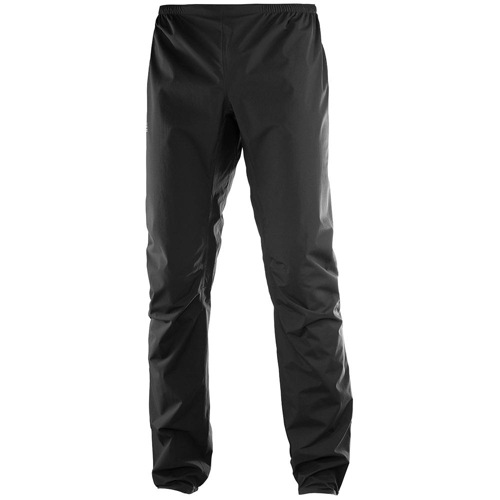 Men's Salomon BONATTI WP U Pants Black | WJZXSB-503