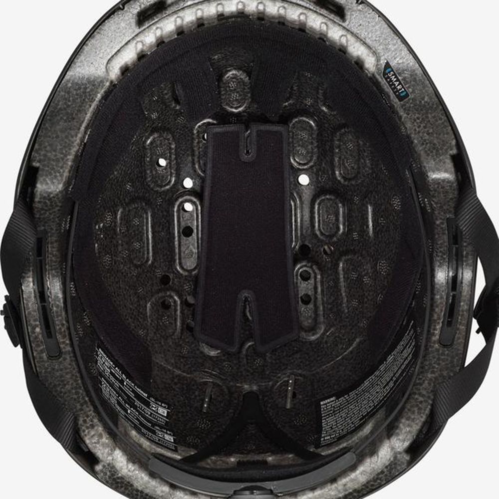 Men's Salomon BRIGADE+ Helmets Black | VTAGBX-054
