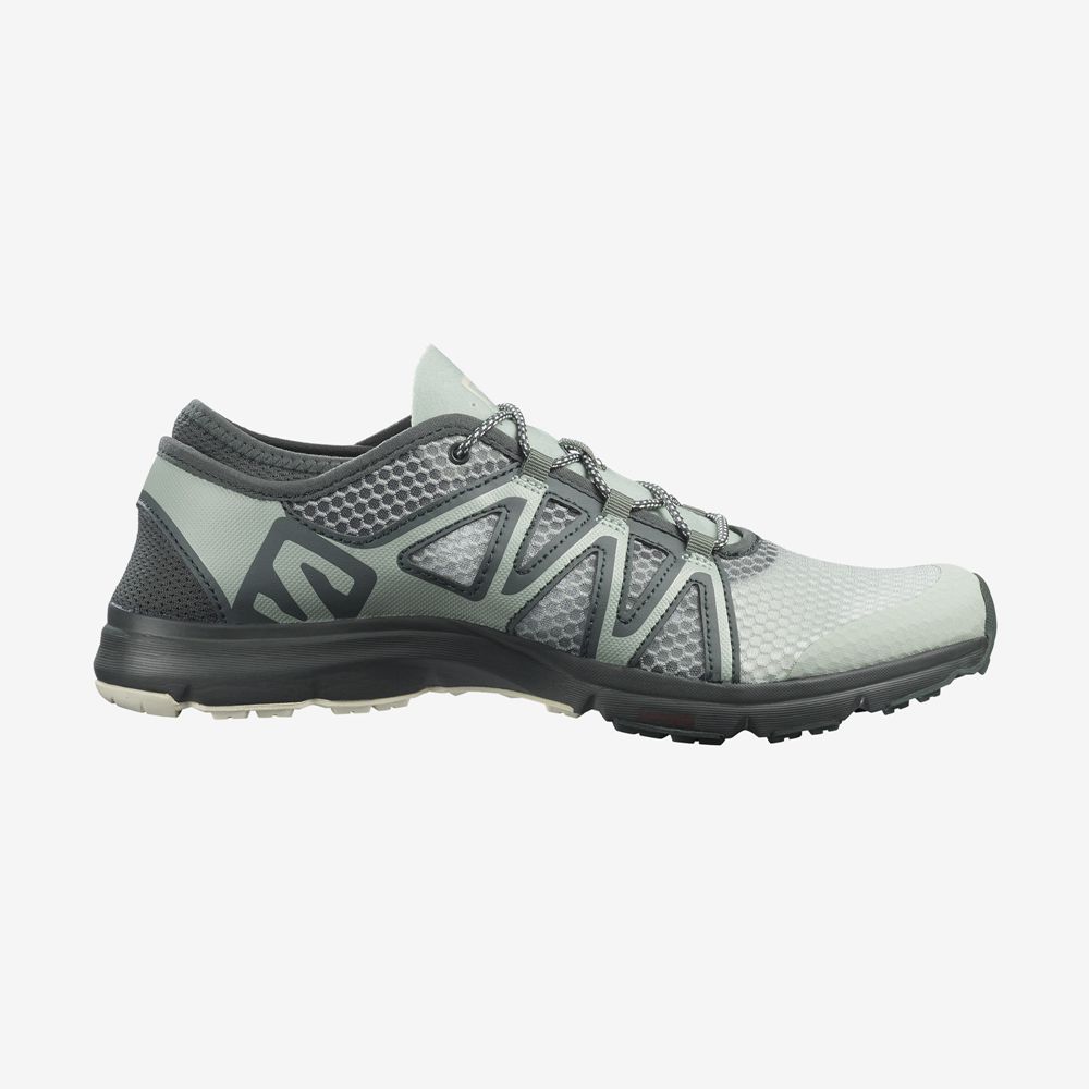 Men\'s Salomon CROSSAMPHIBIAN SWIFT 2 Hiking Shoes Gray | MRCYAF-285