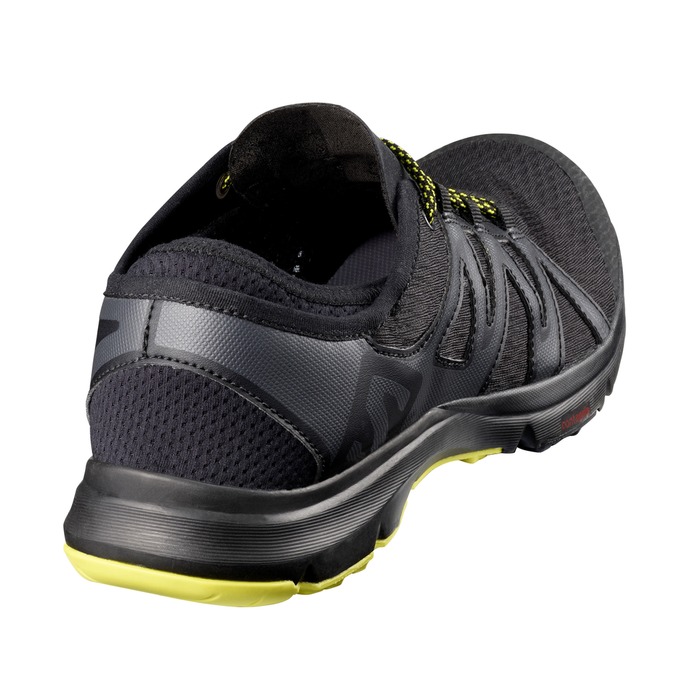 Men's Salomon CROSSAMPHIBIAN SWIFT Water Shoes Black / Blue | EAMLCR-835