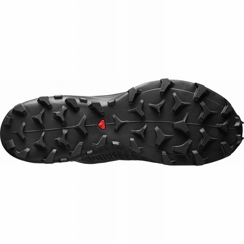 Men's Salomon CROSS /PRO Trail Running Shoes Black | YZLNWH-019