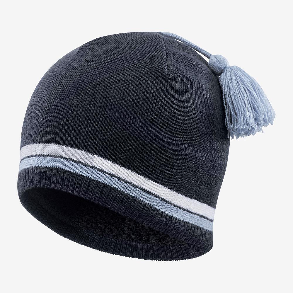 Men's Salomon ESE Beanie Grey | QDGJAM-405