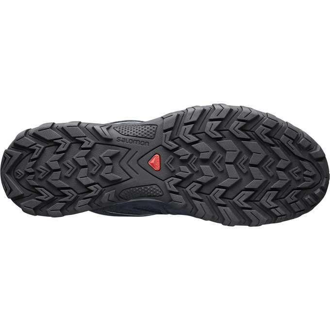 Men's Salomon EVASION 2 GTX Hiking Shoes Navy / Black | MKCENP-401