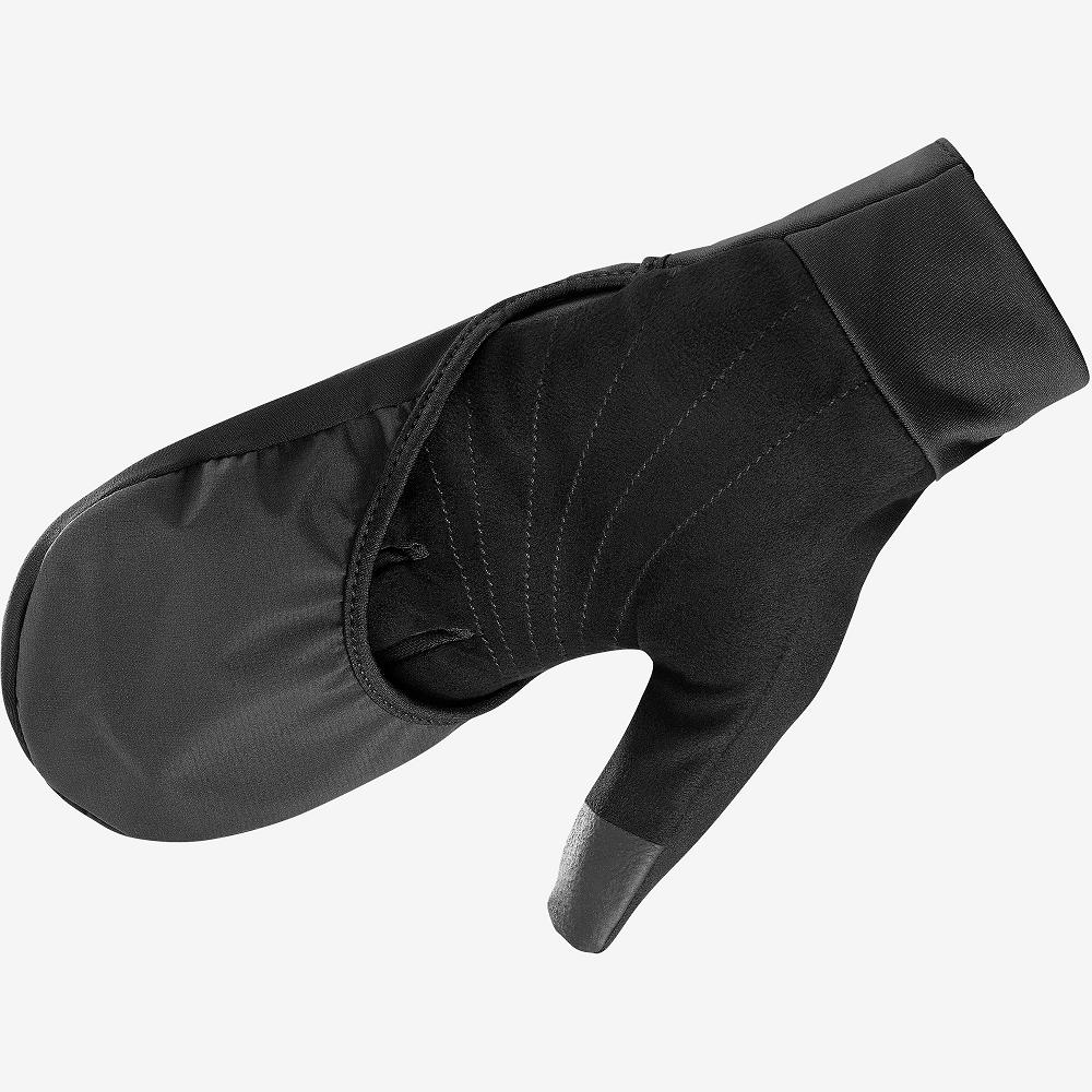 Men's Salomon FAST WING U Gloves Black | CMHXDE-465