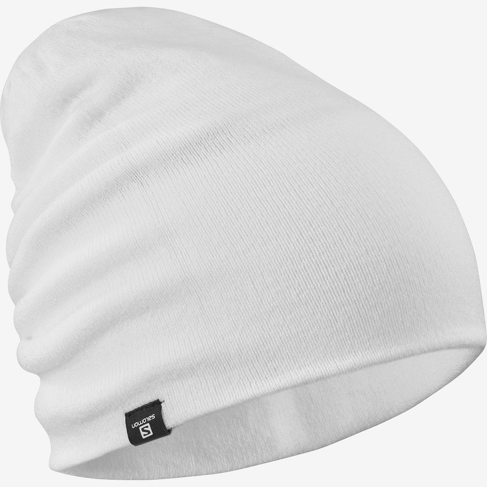 Men's Salomon FLATSPIN REVERSIBLE Hats White | DFBWZP-946
