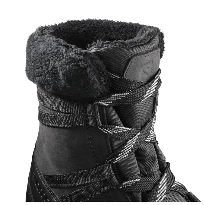 Men's Salomon HEIKA LTR CS WP Winter Boots Brown / Black | EMZSCR-042