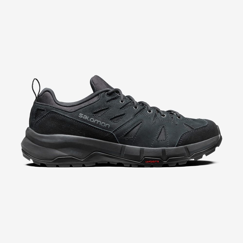Men\'s Salomon ODYSSEY ADVANCED Sneakers Black | JRUZTK-290