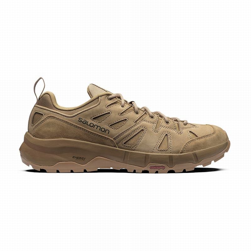 Men\'s Salomon ODYSSEY ADVANCED Trail Running Shoes Brown | YUQNLS-753