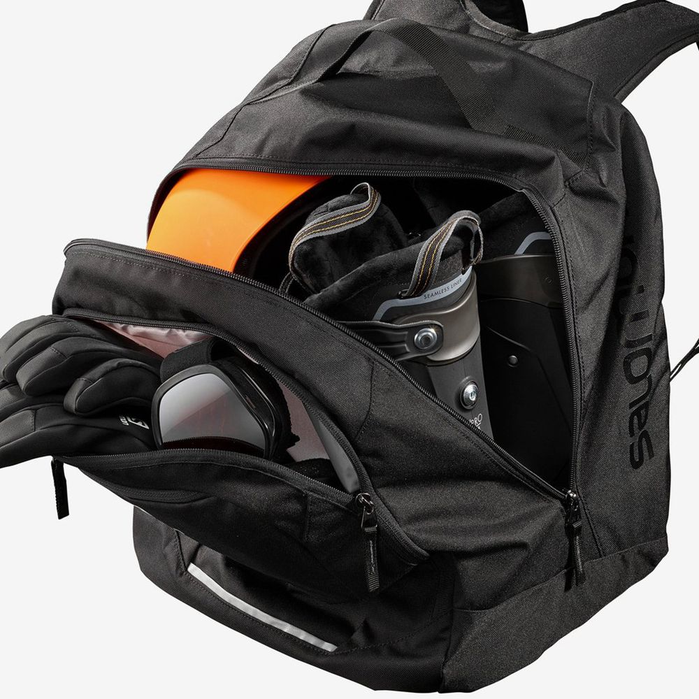 Men's Salomon ORIGINAL GEAR Backpacks Black | NBVGAU-760