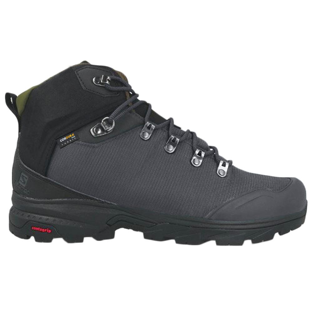 Men's Salomon OUTBACK 500 GORE-TEX Hiking Boots Black | BHUFCG-723