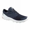 Men's Salomon OUTBOUND Hiking Shoes Dark Blue / White | SIPHWU-850