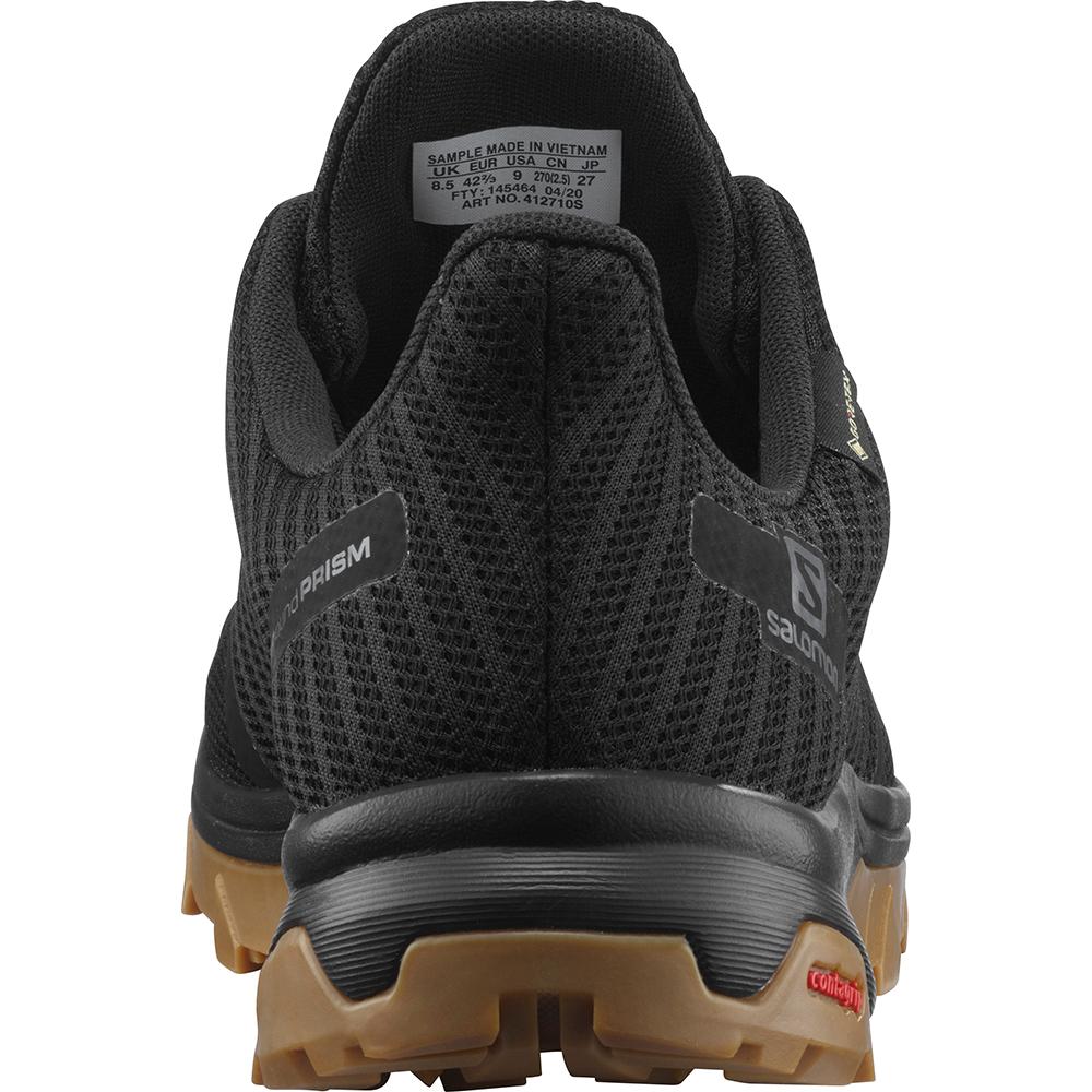 Men's Salomon OUTBOUND PRISM GORE-TEX Road Running Shoes Black | MOUZNJ-931