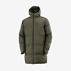 Men's Salomon OUTLIFE PACKABLE LONG PUFFER JKT U Insulated Jackets Grey | RMAQTE-257