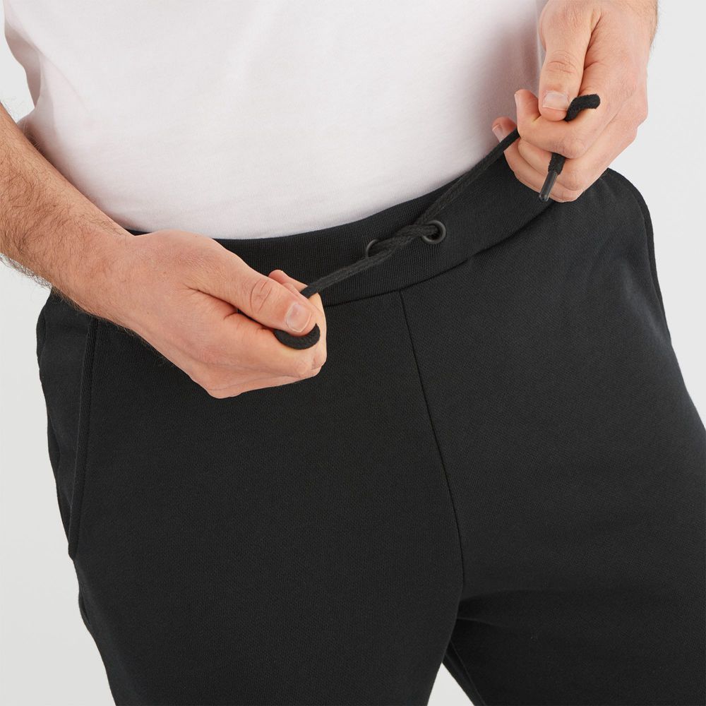 Men's Salomon OUTLIFE TRACK M Pants Black | EOIKNQ-710