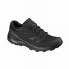 Men's Salomon OUTLINE GORE-TEX Hiking Shoes Black / Green | AFZRDM-047