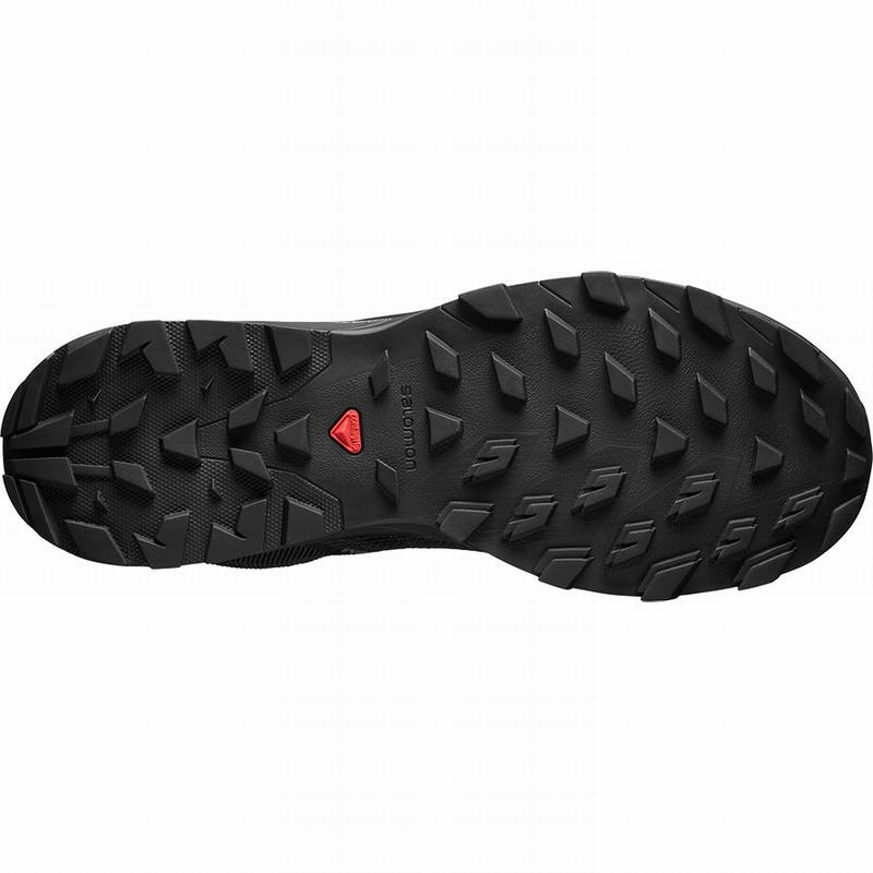 Men's Salomon OUTLINE PRISM MID GORE-TEX Hiking Shoes Black | RMBJSZ-061
