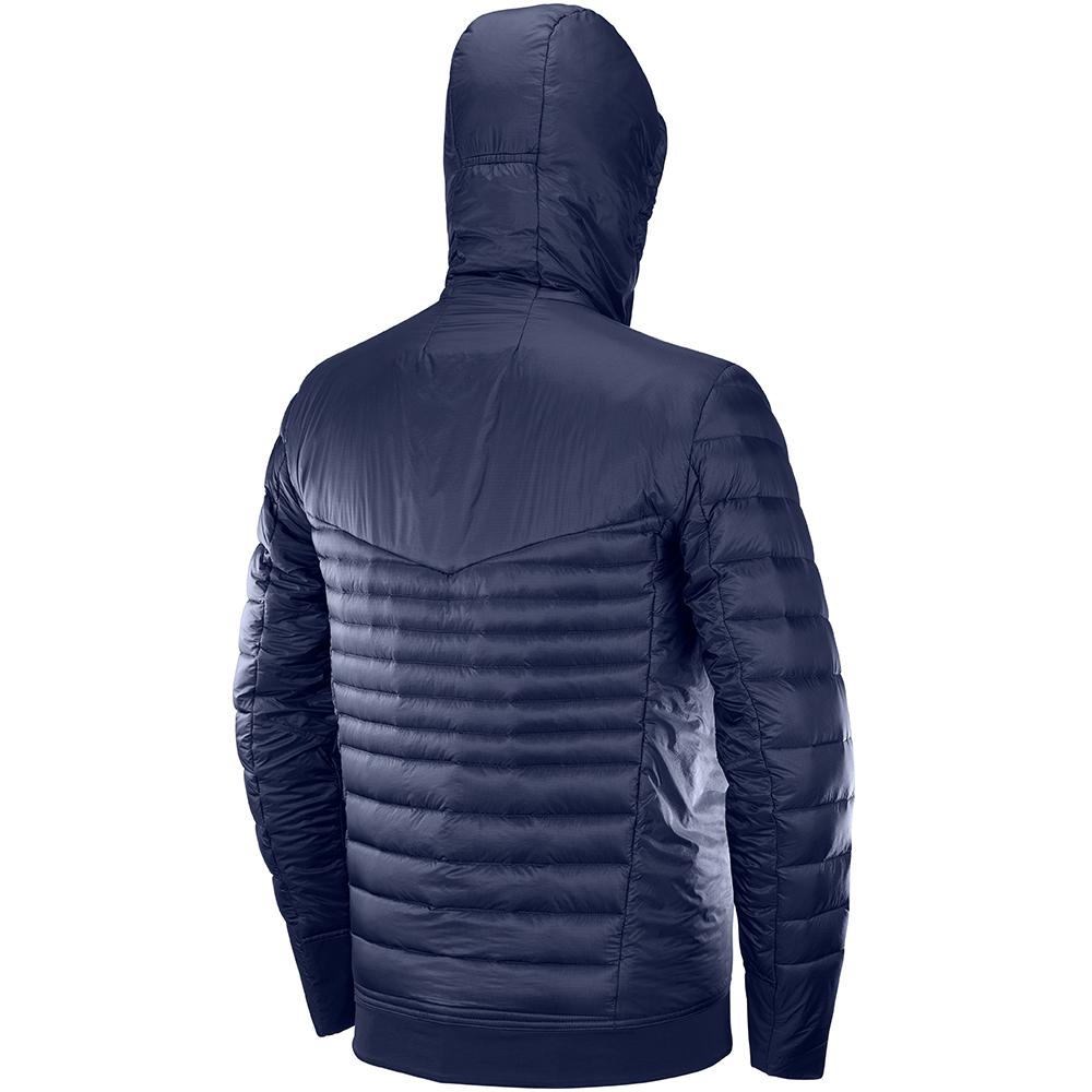 Men's Salomon OUTSPEED DOWN JKT M Jackets Navy | SMODGC-273