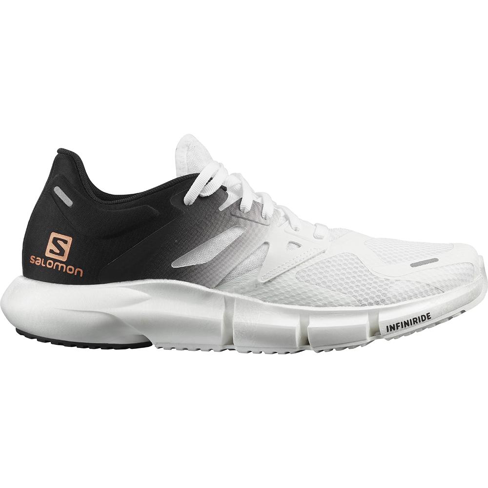 Men\'s Salomon PREDICT 2 Road Running Shoes White / Black | NIPTFW-967