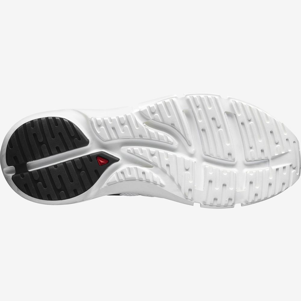 Men's Salomon PREDICT 2 Running Shoes White / Black | VNKQBU-392