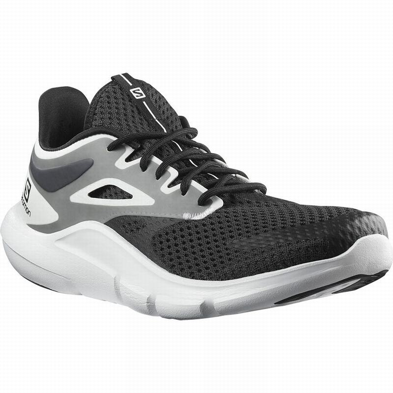 Men's Salomon PREDICT MOD Road Running Shoes Black / White | TQBKLN-985
