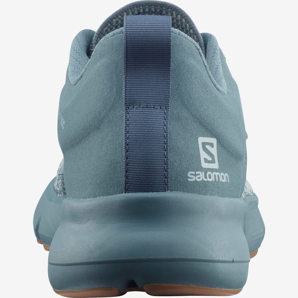 Men's Salomon PREDICT SOC Running Shoes Green | NIUKRQ-819