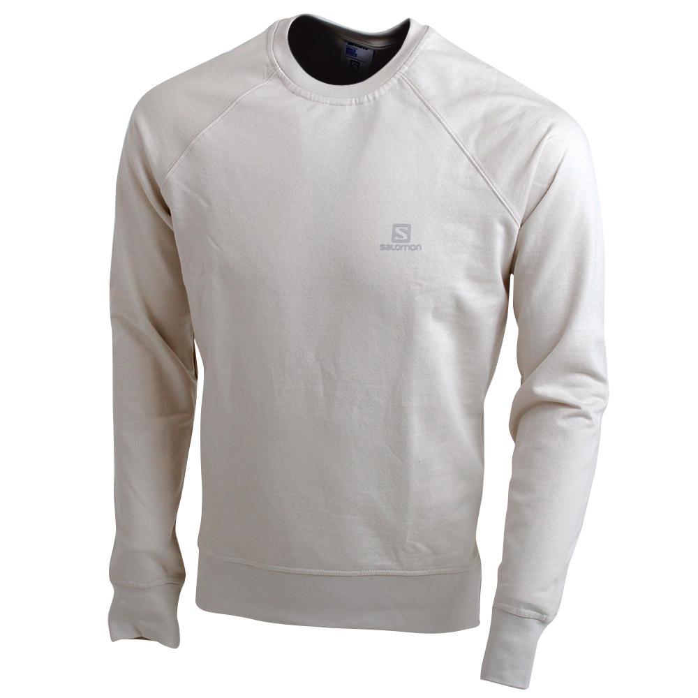 Men's Salomon PROCEED M Pullover White | DJEQSG-378