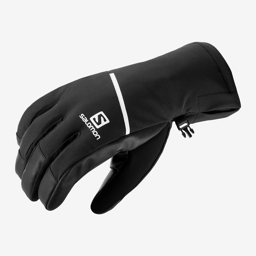 Men's Salomon PROPELLER ONE M Gloves Black | FMUKHX-539