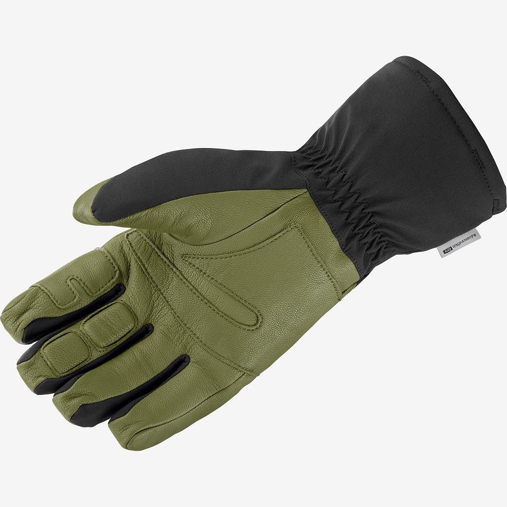 Men's Salomon PROPELLER PLUS M Gloves Black | FWSXPG-674
