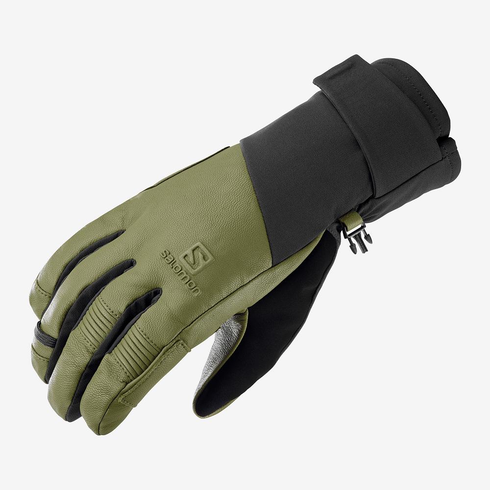 Men\'s Salomon PROPELLER PLUS M Gloves Black | FWSXPG-674