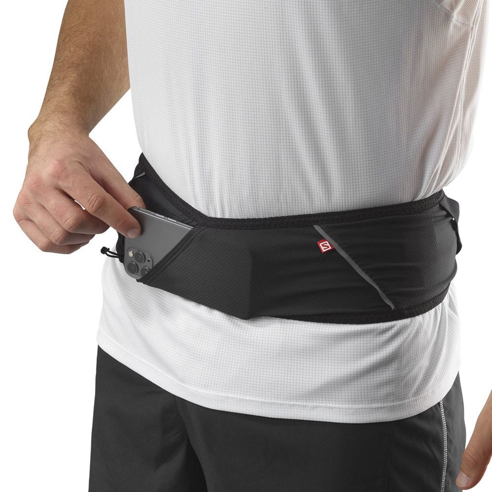 Men's Salomon PULSE Sport Belts Black | HFTPGI-846