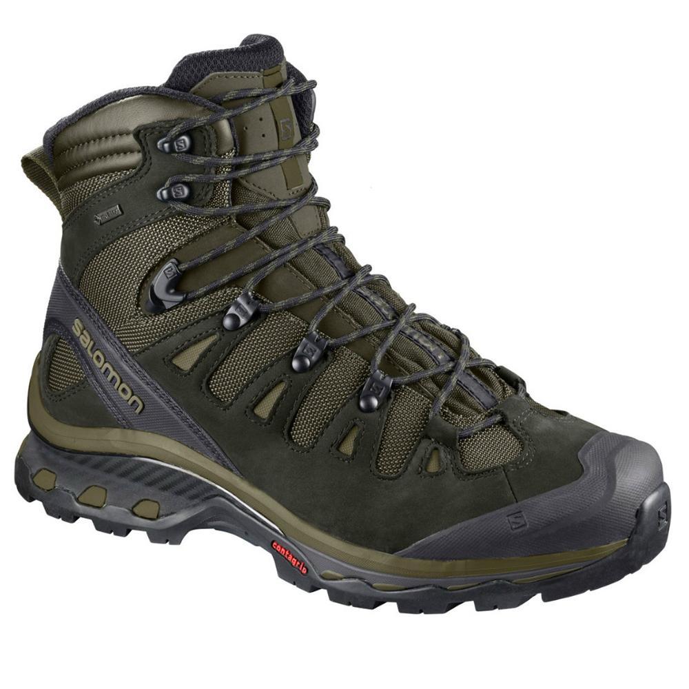 Men's Salomon QUEST 4D 3 GORE-TEX Hiking Boots Olive | GOSBWQ-589