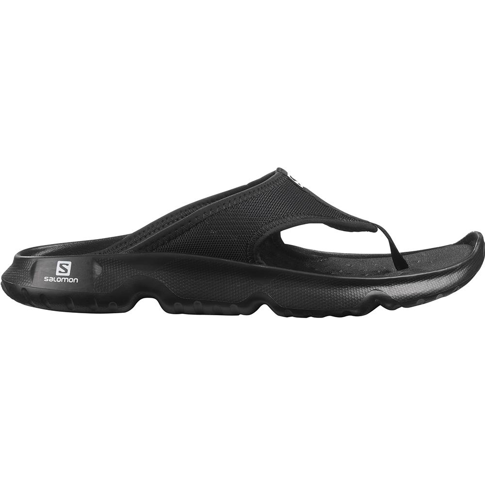 Men\'s Salomon REELAX BREAK 5.0 Sandals Black | RVDHCF-586